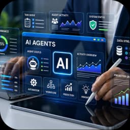 Custom AI solutions interface