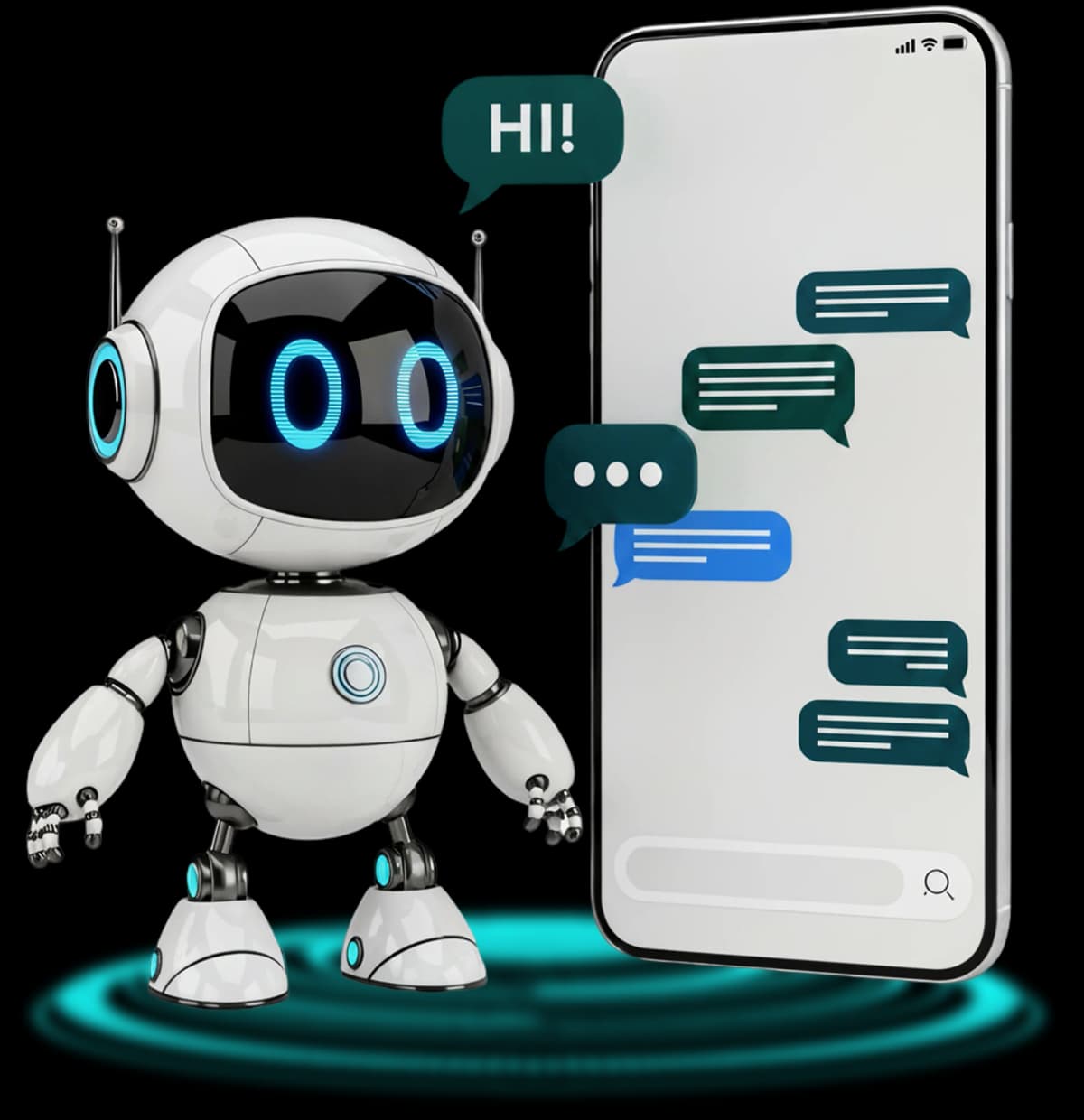 Enterprise AI holographic visual