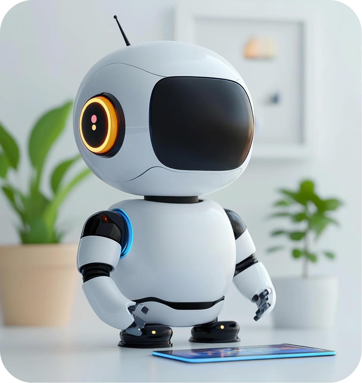 Internal AI assistant robot
