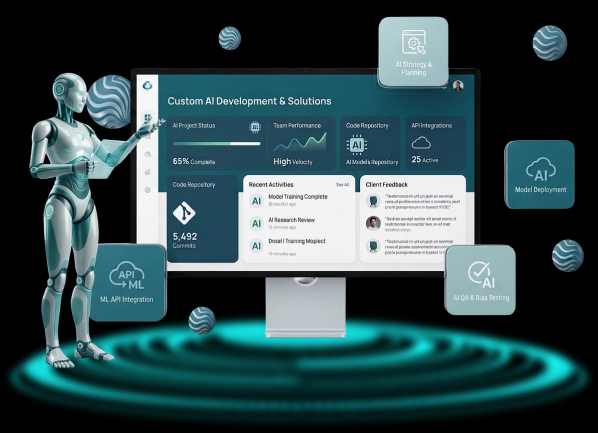Enterprise AI holographic visual