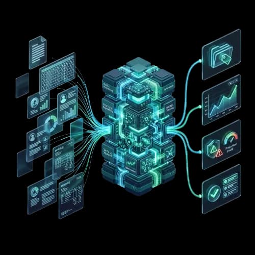 Enterprise AI holographic visual